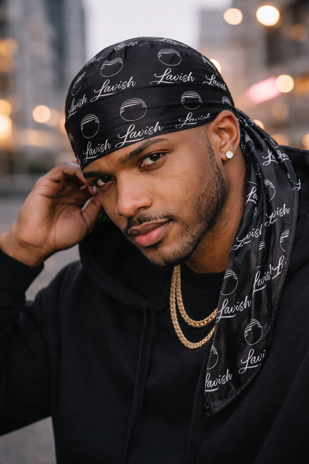 BLE Silk Satin Durags<br><br> 100% Silk for Superior 360 Wavers<br><br> Lavish / Luxury / Lifestyle