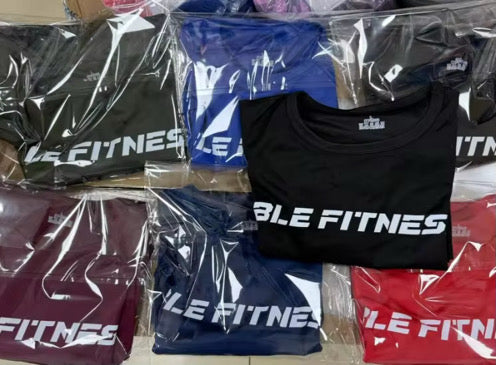 BLE Fitness Athletic Apparel <br><br>One More Rep <br><br>Performance Gym Shirt <br><br>100% Polyester (S-4XL) <br><br>