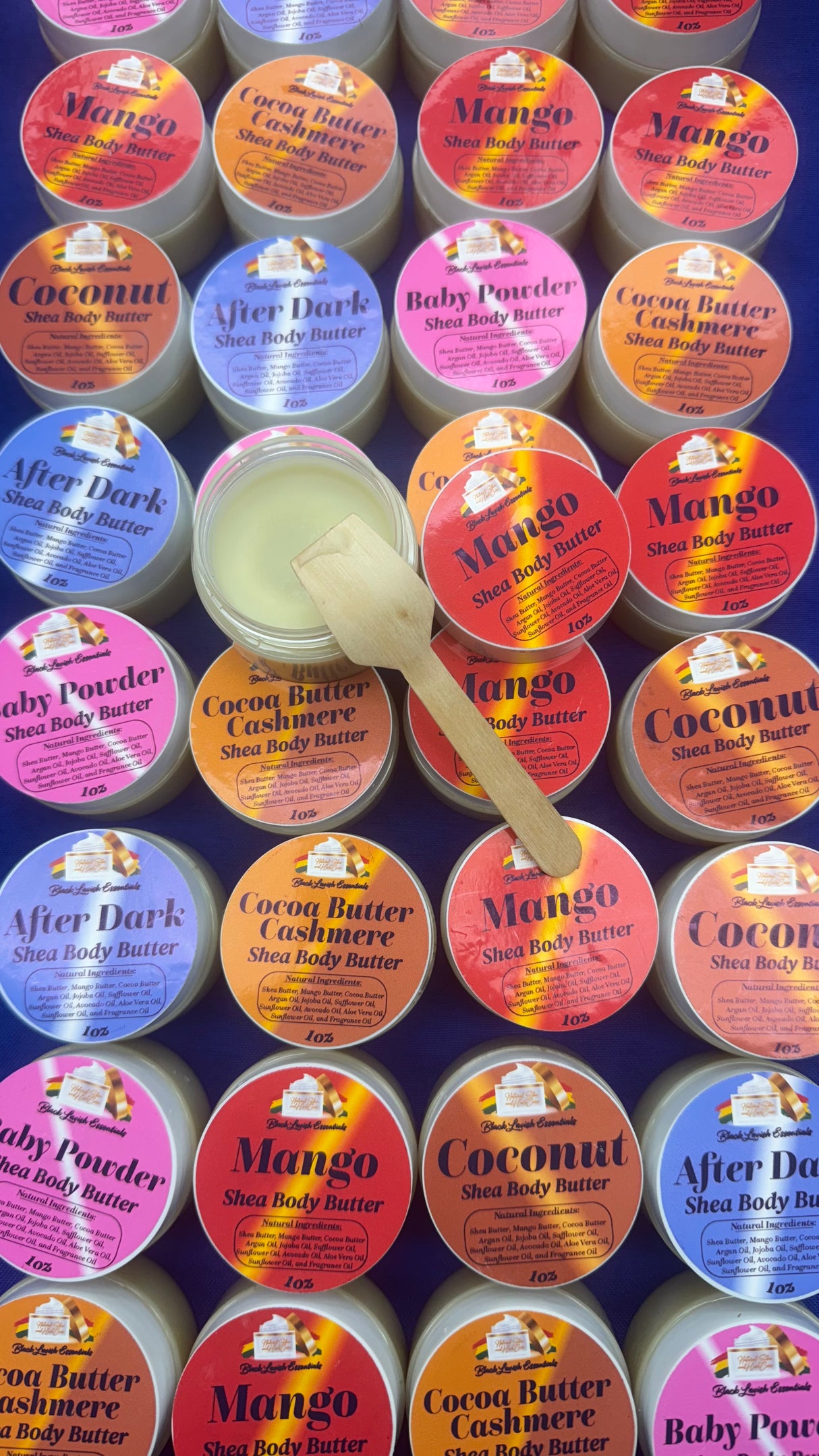 1oz shea body butters by Black Lavish Essentials #BlackLavishEssentials #SheaButter #BodyButter