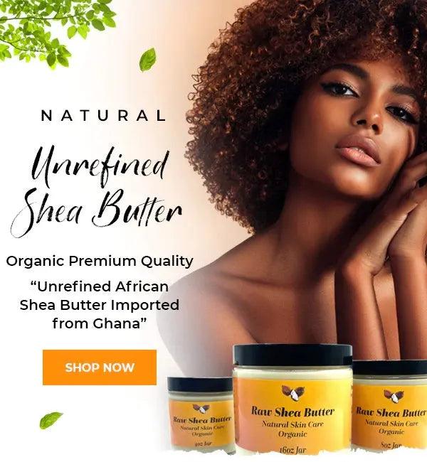 Unrefined Shea Butter is Good for Black Skin by OMG Natural Hair Products Black Lavish Essentials