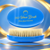360 Wave Brush for Building Deeper Waves<br><br> Soft Brush & Medium-Hard Brush, 100% Boar Bristle