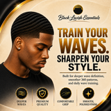 360 Wave Brush for Building Deeper Waves<br><br> Soft Brush & Medium-Hard Brush, 100% Boar Bristle