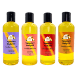 Black Lavish Essentials <br>Signature Body Oil<br> <br>Natural Glow Massage Oil<br> for Deeply Hydrated Skin<br> <br>8oz Bottle - Black Lavish Essentials