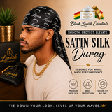 BLE Silk Satin Durags<br><br> 100% Silk for Superior 360 Wavers<br><br> Lavish / Luxury / Lifestyle