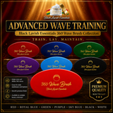 360 Wave Brush for Building Deeper Waves<br><br> Soft Brush & Medium-Hard Brush, 100% Boar Bristle