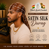 BLE Silk Satin Durags<br><br> 100% Silk for Superior 360 Wavers<br><br> Lavish / Luxury / Lifestyle