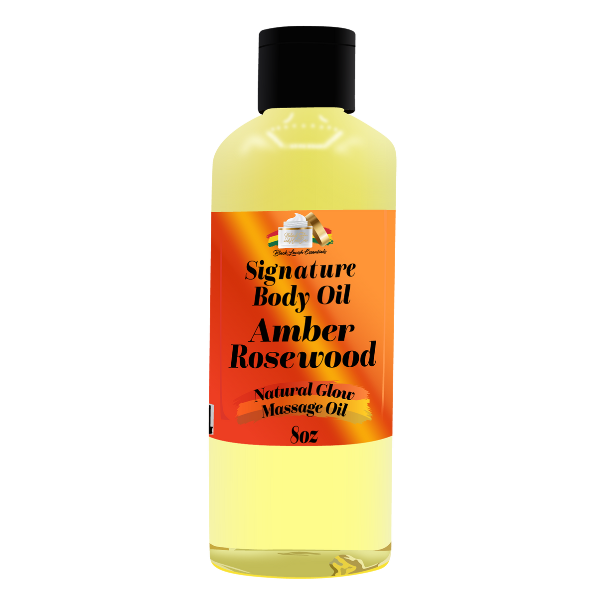 Black Lavish Essentials Signature Body Oil<br><br>Intensify Your Natural Glow <br> Dry Skin Body Oil for Deep Hydration, Illustrious Shine, & All-Day Moisture<br><br>8oz Bottle