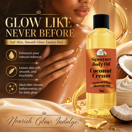 BLE Signature Body Oil<br><br>Intensify Your Natural Glow <br> Dry Skin Body Oil for Deep Hydration, Illustrious Shine, & All-Day Moisture<br><br>8oz Bottle