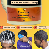 Ultra Smooth 360 Wave Pomade <br><br> Natural Non-Greasy Hair Styling Pomade For Deep Waves <br><br>Transform Your Wave Pattern