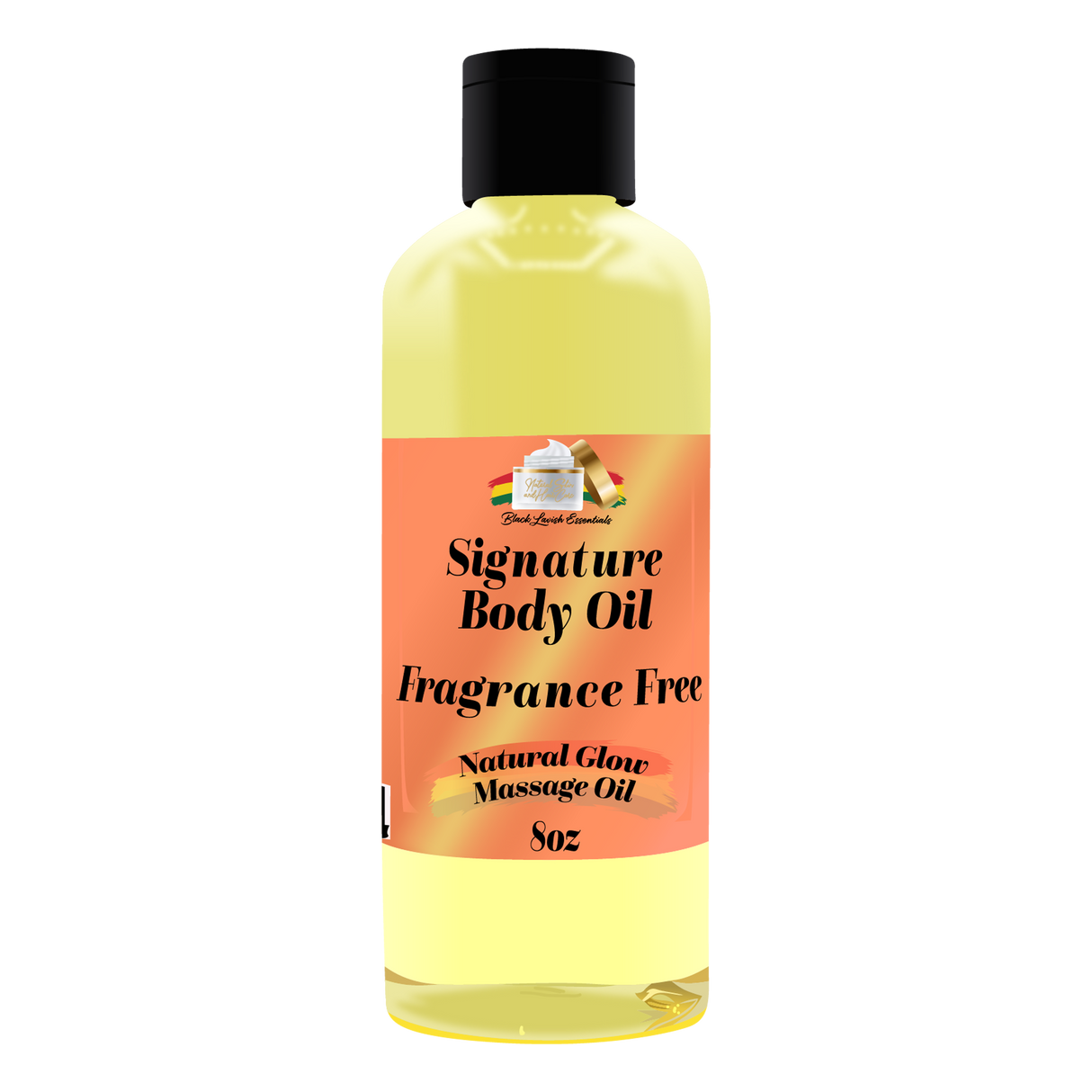 Black Lavish Essentials Signature Body Oil<br><br>Intensify Your Natural Glow <br> Dry Skin Body Oil for Deep Hydration, Illustrious Shine, & All-Day Moisture<br><br>8oz Bottle
