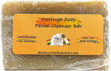 Moringa Soap Facial Cleanser Bar for Clear Glowing Skin<br><br> 100% Authentic Made in Ghana <br><br>4oz & 9oz Bar - Black Lavish Essentials