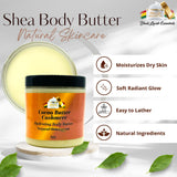 Ultra-Hydrating Body Butter<br><br>Shea Butter Infused with Golden Jojoba Oil, Argan, Rose Hip, & Aloe Vera Oil<br><br>Naturally Glowing Healthy Skin