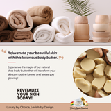 Ultra-Hydrating Body Butter<br><br>Shea Butter Infused with Golden Jojoba Oil, Argan, Rose Hip, & Aloe Vera Oil<br><br>Naturally Glowing Healthy Skin