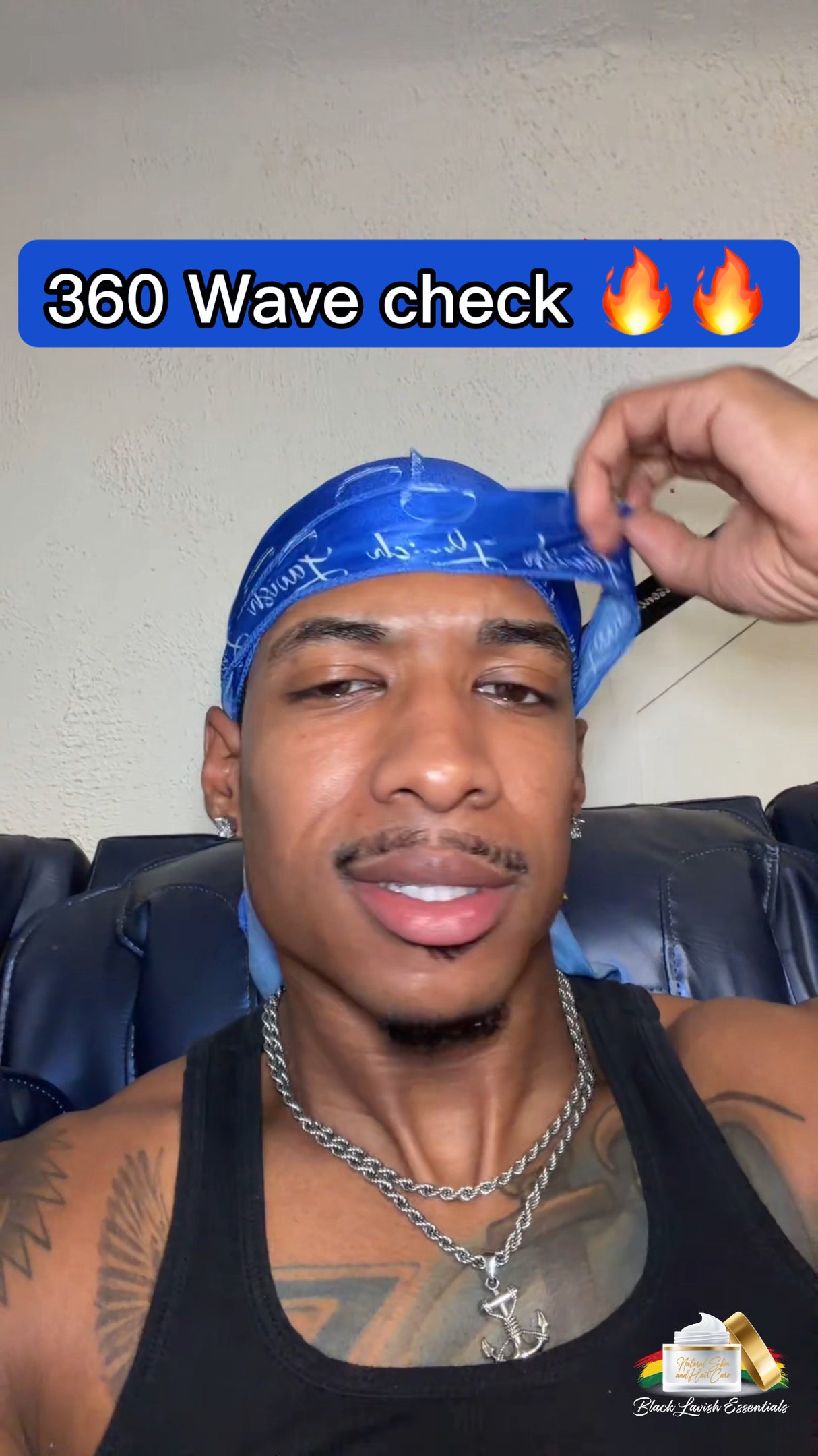 BLE Silk Satin Durags<br><br> 100% Silk for Superior 360 Wavers<br><br> Lavish / Luxury / Lifestyle