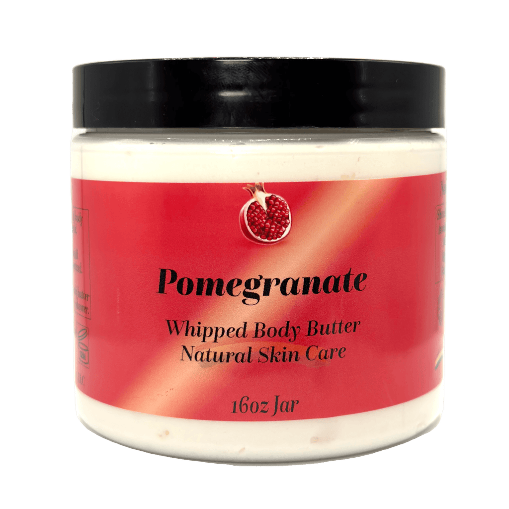 Pomegranate Whipped Shea Body Butter Moisturizing Skin Cream Black Lavish Essentials