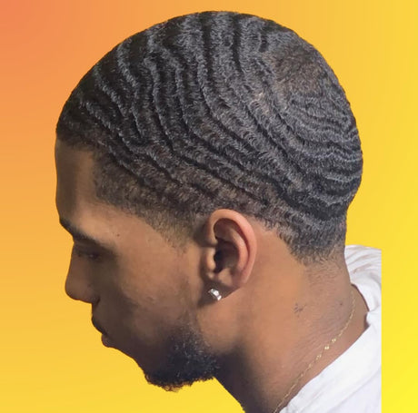 360 Wave Brush for Building Deeper Waves<br><br> Soft Brush & Medium-Hard Brush, 100% Boar Bristle