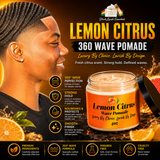 Ultra Smooth 360 Wave Pomade <br><br> Natural Non-Greasy Hair Styling Pomade For Deep Waves <br><br>Transform Your Wave Pattern