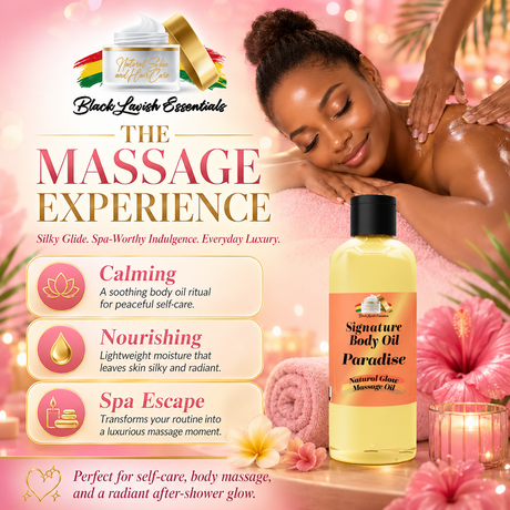 BLE Signature Body Oil<br><br>Intensify Your Natural Glow <br> Dry Skin Body Oil for Deep Hydration, Illustrious Shine, & All-Day Moisture<br><br>8oz Bottle