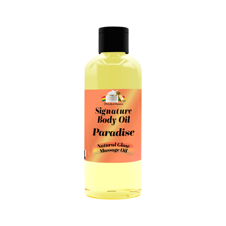 Black Lavish Essentials Signature Body Oil<br><br>Intensify Your Natural Glow <br> Dry Skin Body Oil for Deep Hydration, Illustrious Shine, & All-Day Moisture<br><br>8oz Bottle