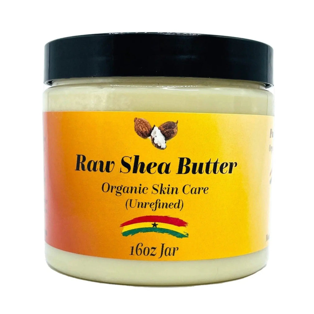 Raw Shea Butter Organic Unrefined (West-African Shea) Black Lavish Essentials