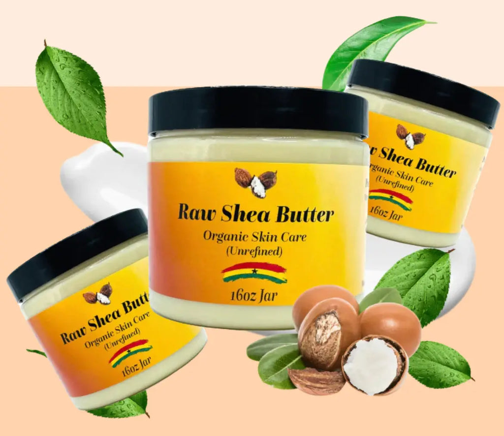 Raw Shea Butter Organic Unrefined (West-African Shea) Black Lavish Essentials