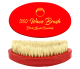 360 Wave Brush for Building Deeper Waves<br><br> Soft & Hard Boar Bristle Curved Brushes