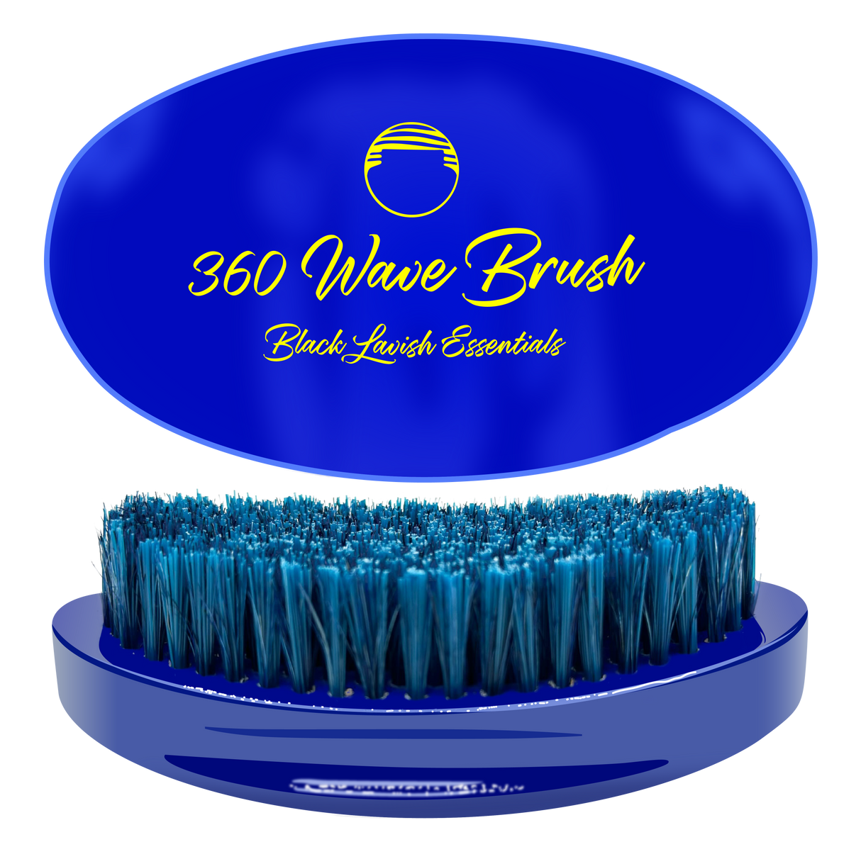 360 Wave Brush for Building Deeper Waves<br><br> Soft & Hard Boar Bristle Curved Brushes