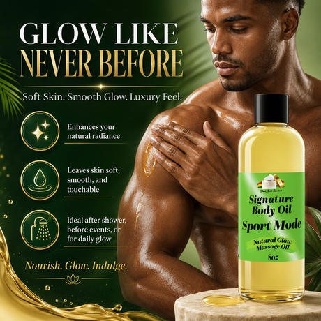 BLE Signature Body Oil<br><br>Intensify Your Natural Glow <br> Dry Skin Body Oil for Deep Hydration, Illustrious Shine, & All-Day Moisture<br><br>8oz Bottle