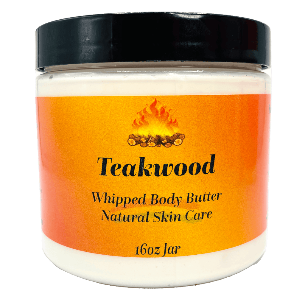 Teakwood Whipped Shea Body Butter Moisturizing Skin Cream Black Lavish Essentials