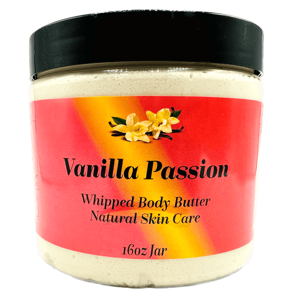 Vanilla Passion Whipped Shea Body Butter Moisturizing Skin Cream Black Lavish Essentials